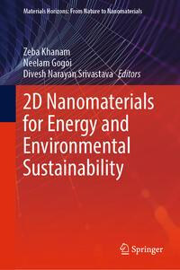 Vorderes Coverbild 2D Nanomaterials for Energy and Environmental Sustainability