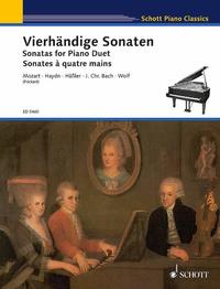 Vorderes Coverbild Vierhändige Sonaten