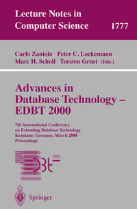 Vorderes Coverbild Advances in Database Technology - EDBT 2000