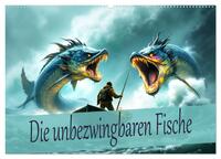 Vorderes Coverbild Die unbezwingbaren Fische (Wandkalender 2026 DIN A2 quer), CALVENDO Monatskalender