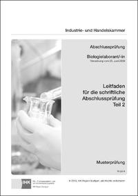 Vorderes Coverbild PAL-Leitfaden für die gestreckte Abschlussprüfung Teil 2 - Biologielaborant/-in