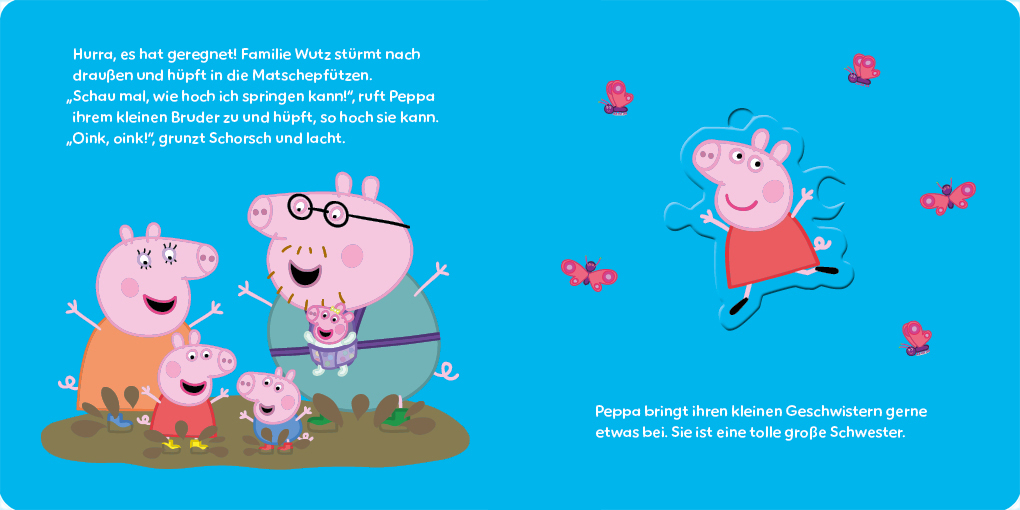 Beispielinhalt (Bild) Peppa Pig: Peppa und ihre Familie