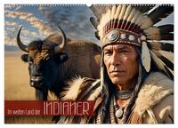 Vorderes Coverbild Im weiten Land der Indianer (Wandkalender 2025 DIN A2 quer), CALVENDO Monatskalender