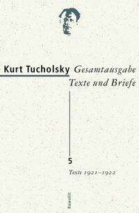 Vorderes Coverbild Gesamtausgabe Texte und Briefe 5