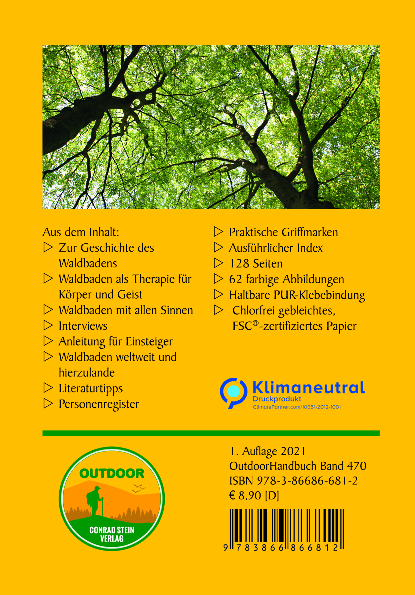 Rückseitencover Waldbaden