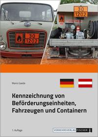 Vorderes Coverbild Kennzeichnung von Beförderungseinheiten, Fahrzeugen und Containern
