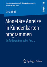 Vorderes Coverbild Monetäre Anreize in Kundenkartenprogrammen