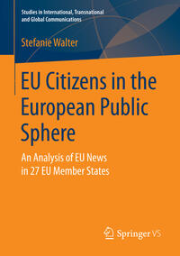 Vorderes Coverbild EU Citizens in the European Public Sphere