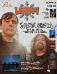 Vorderes Coverbild LEGACY MAGAZIN: THE VOICE FROM THE DARKSIDE