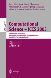 Vorderes Coverbild Computational Science — ICCS 2003