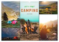 Vorderes Coverbild Let's start Camping (Wandkalender 2025 DIN A3 quer), CALVENDO Monatskalender