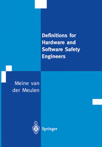 Vorderes Coverbild Definitions for Hardware and Software Safety Engineers