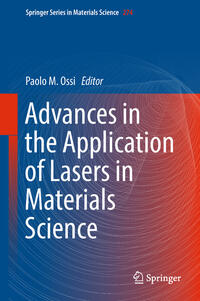 Vorderes Coverbild Advances in the Application of Lasers in Materials Science