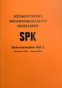 Vorderes Coverbild Dokumentationen zum Sozialistischen Patientenkollektiv an der Universität...