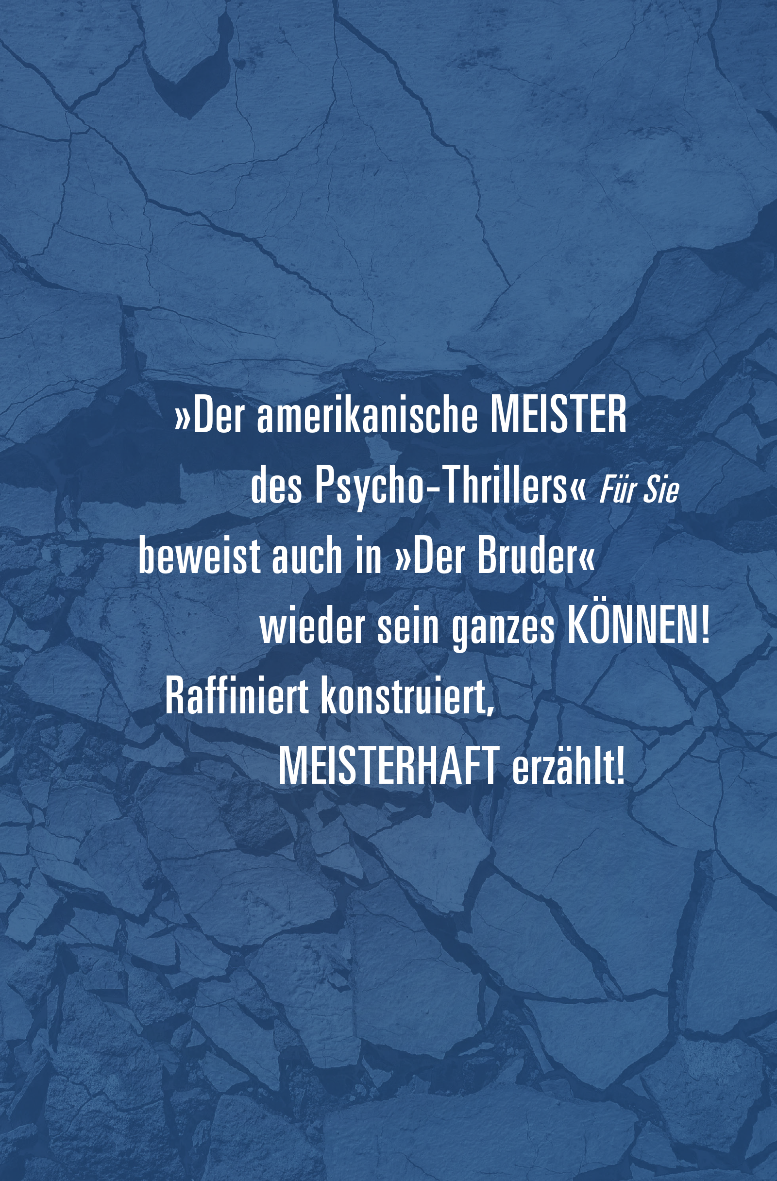 Beispielinhalt (Bild) Der Bruder