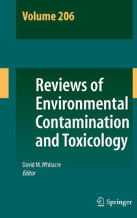 Vorderes Coverbild Reviews of Environmental Contamination and Toxicology Volume 206