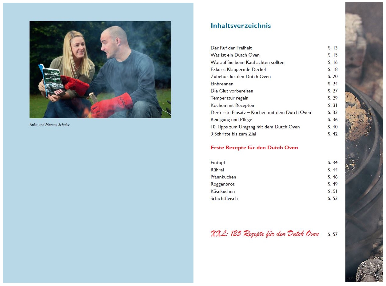 Beispielinhalt (Bild) Dutch Oven Fibel XXL