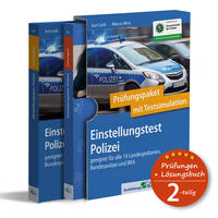 Vorderes Coverbild Einstellungstest Polizei: Prüfungspaket mit Testsimulation