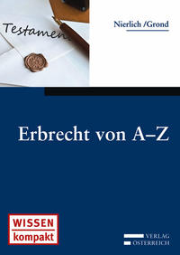 Vorderes Coverbild Erbrecht von A-Z