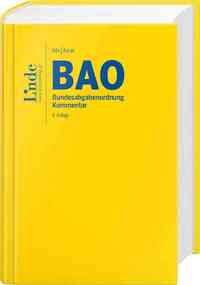 Vorderes Coverbild BAO | Bundesabgabenordnung