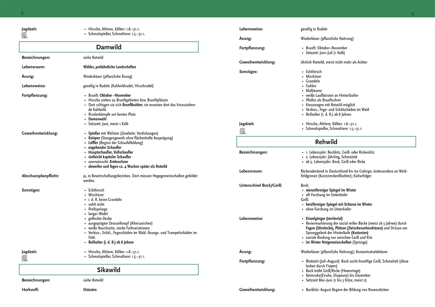 Beispielinhalt (Bild) Jägerprüfung - das Repetitorium