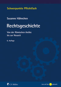 Vorderes Coverbild Rechtsgeschichte