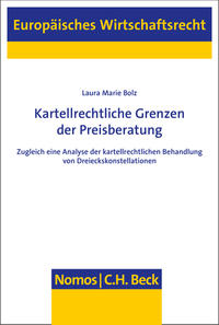 Vorderes Coverbild Kartellrechtliche Grenzen der Preisberatung