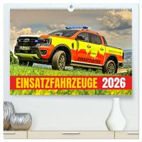 Vorderes Coverbild Einsatzfahrzeuge 112 (hochwertiger Premium Wandkalender 2026 DIN A2 quer), Kunstdruck in Hochglanz