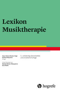 Vorderes Coverbild Lexikon Musiktherapie