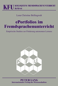 Vorderes Coverbild ePortfolios im Fremdsprachenunterricht