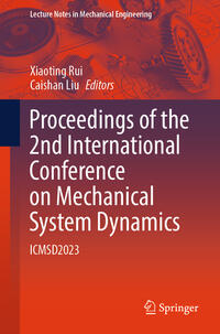Vorderes Coverbild Proceedings of the 2nd International Conference on Mechanical System Dynamics