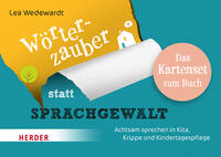 Vorderes Coverbild Wörterzauber statt Sprachgewalt. Das Kartenset zum Buch
