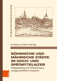 Vorderes Coverbild Böhmische und mährische Städte im Hoch- und Spätmittelalter