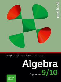Vorderes Coverbild Algebra 9/10 – Ergebnisse