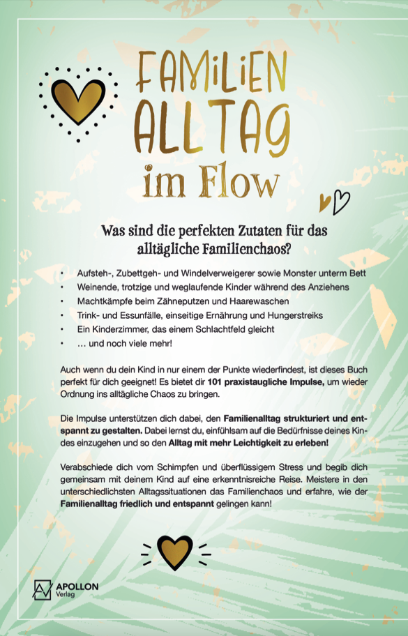 Rückseitencover Familienalltag im Flow – routiniert & entspannt