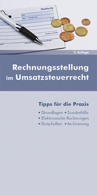 Vorderes Coverbild Rechnungsstellung im Umsatzsteuerrecht