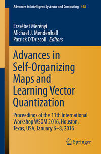 Vorderes Coverbild Advances in Self-Organizing Maps and Learning Vector Quantization