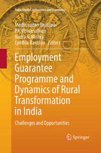 Vorderes Coverbild Employment Guarantee Programme and Dynamics of Rural Transformation in India