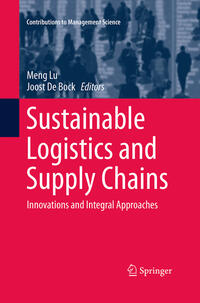 Vorderes Coverbild Sustainable Logistics and Supply Chains