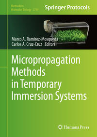 Vorderes Coverbild Micropropagation Methods in Temporary Immersion Systems