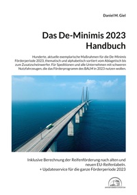 Vorderes Coverbild Das De-Minimis 2023 Handbuch