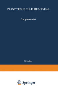 Vorderes Coverbild Plant Tissue Culture Manual