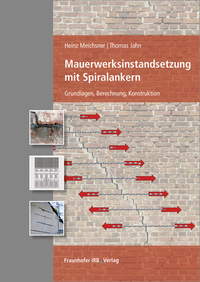 Vorderes Coverbild Mauerwerksinstandsetzung mit Spiralankern