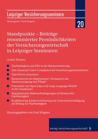 Vorderes Coverbild Standpunkte – Beiträge renommierter Persönlichkeiten der Versicherungswirtschaft in Leipziger Seminaren