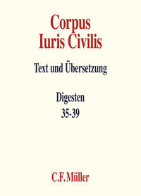 Vorderes Coverbild Corpus Iuris Civilis VI