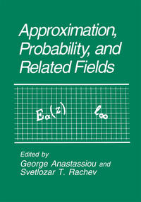 Vorderes Coverbild Approximation, Probability, and Related Fields