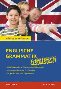 Vorderes Coverbild Englische Grammatik gecheckt! 6. Klasse