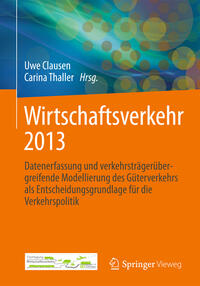 Vorderes Coverbild Wirtschaftsverkehr 2013
