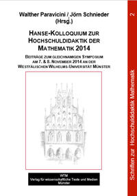 Vorderes Coverbild Hanse-Kolloquium zur Hochschuldidaktik der Mathematik 2014