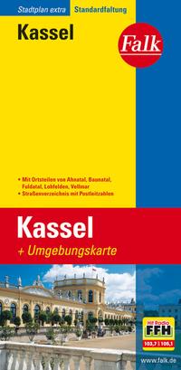 Vorderes Coverbild Falk Stadtplan Extra Kassel 1:17.500